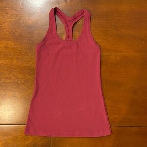 lululemon athletica Cool Racerback Tank in Rose/Spice